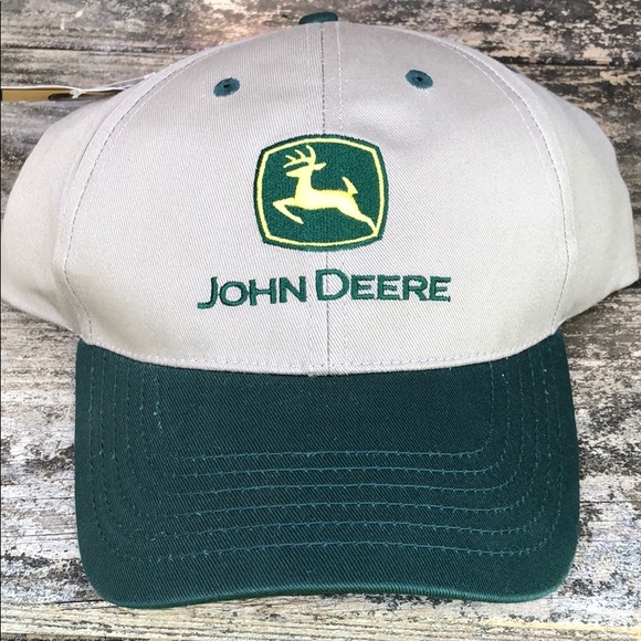 JOHN DEERE NEW WITH TAGS ADJUSTABLE CAP - Picture 2 of 3